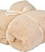Women's Hoodie – Cream – Teddy Polyester