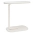 Side Table – White – Metal & Wood – 45x28x60 cm