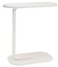 Side Table – White – Metal & Wood – 45x28x60 cm