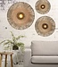 Wall Lamp Kalimantan – Bamboo & Iron – Natural/Black