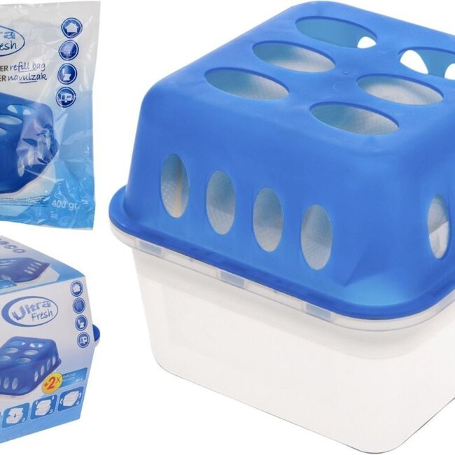 Refillable Moisture Absorbers – 4-Pack for Small Spaces