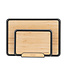 Dreamfarm Fledge Bamboe Snijplank Set – 2 stuks met Houder