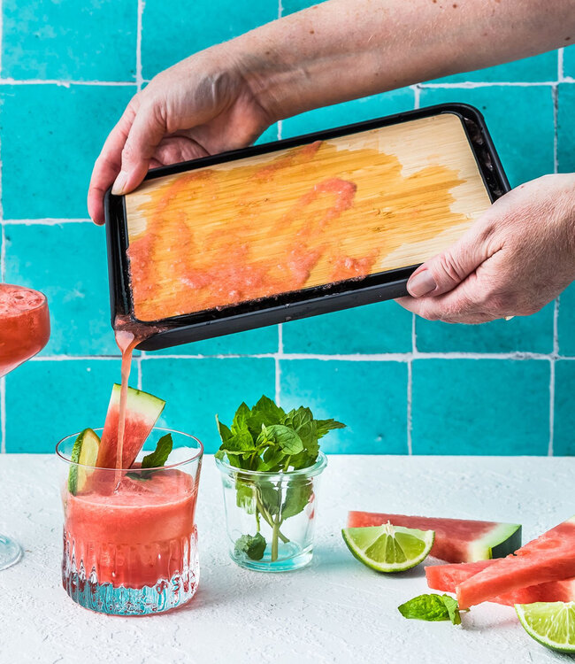 Dreamfarm Fledge Bamboe Snijplank Set – 2 stuks met Houder