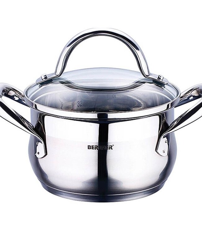 RVS 18/10 kookpan 20cm - 3,3 liter