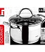 RVS 18/10 kookpan 20cm - 3,3 liter