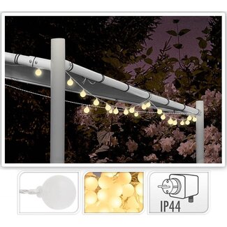 Ceruzo Partybeleuchtung 16 Meter - 80 LED - Warmweiß