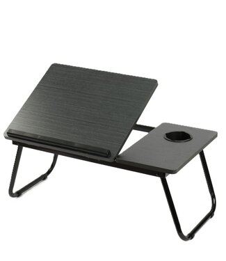Ceruzo Bedtafel Verstelbaar Zwart- Laptoptafel - Ontbijttafel