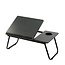 Bedtafel Verstelbaar Zwart- Laptoptafel - Ontbijttafel