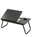 Bedtafel Verstelbaar Zwart- Laptoptafel - Ontbijttafel