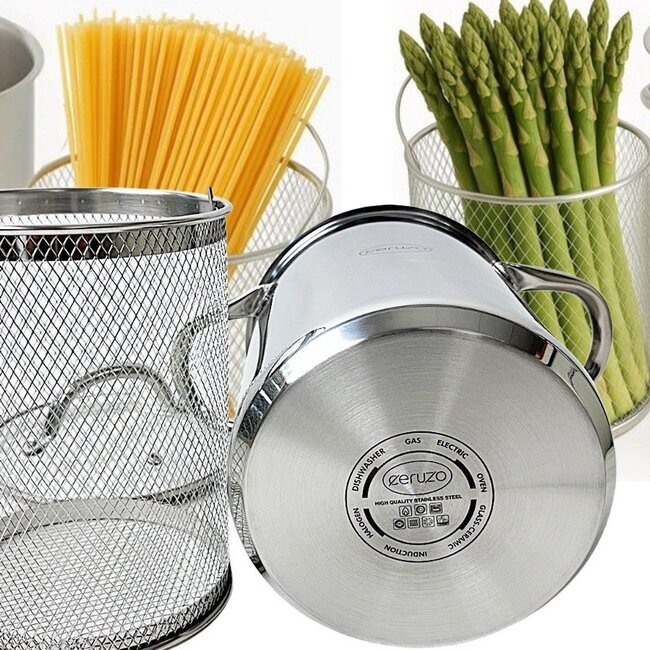 Aspergepan - Ø16 cm - 21 cm hoog - 4.2L