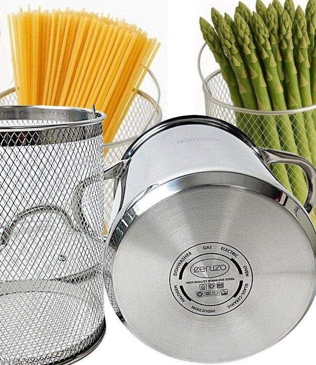 Aspergepan - Ø16 cm - 21 cm hoog - 4.2L