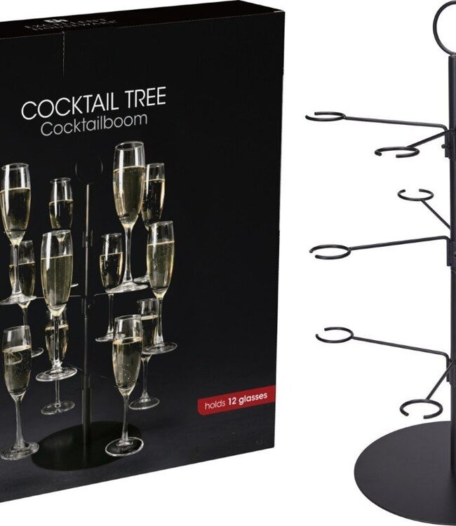 Cocktailboom - Etagere voor 12 Glazen