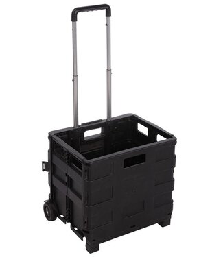 Trolley met vouwkrat
