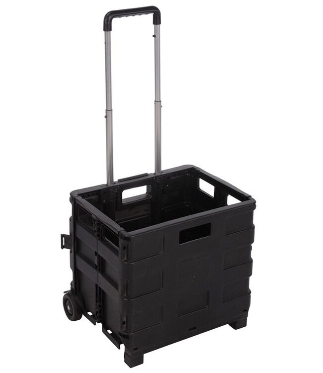 Trolley met vouwkrat