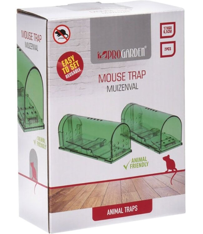 Diervriendelijke Muizenvallen - 2 stuks