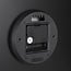 Mica Decorations Brixen Aluminium Wall Clock - Black - Ø35.5 cm