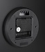 Black Aluminium Wall Clock Ø35.5 cm