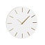 White Aluminium Wall Clock Ø35.5 cm