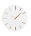White Aluminium Wall Clock Ø35.5 cm