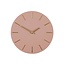 Brown Aluminium Wall Clock Ø35.5 cm