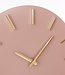 Brown Aluminium Wall Clock Ø35.5 cm