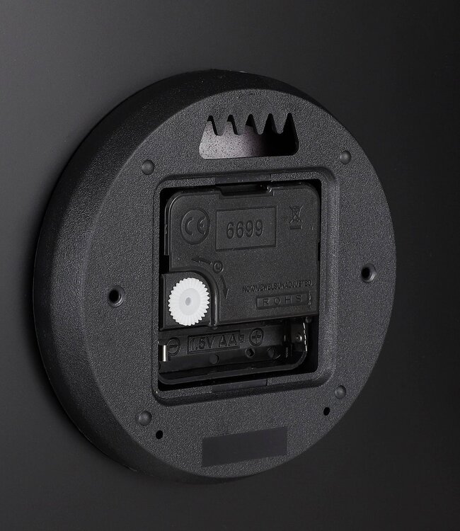 Wandklok Bruin Aluminium Ø35,5 cm