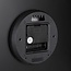 Dark Brown Aluminium Wall Clock Ø35.5 cm – Modern Brixen Clock