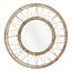 Mica Decorations Ludy Wandspiegel aus Jute - Hellbraun