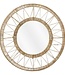 Light Brown Jute Wall Mirror – Handmade