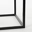 Mica Decorations Goa Beistelltische aus Eisen - Schwarz - 2er-Set