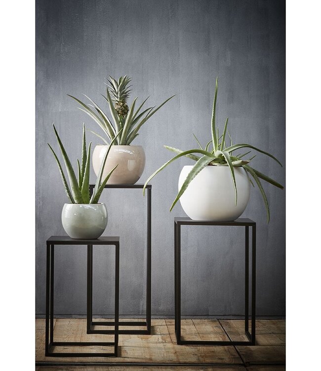 Bijzettafel set Zwart 2Ijzer