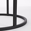 Mica Decorations Quinty Iron Side Tables - Black - Set of 3