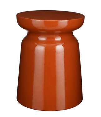 Mica Decorations Bijzettafel Oranje 1Keramisch