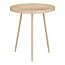 Mica Decorations Flores Beistelltisch aus Eisen - Beige - H44 cm