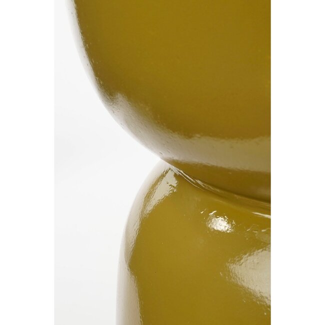 Bijzettafel Geel 1Keramisch