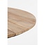 Mica Decorations Jailey Teak Side Tables - Brown - Set of 2