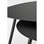 Mica Decorations Beistelltische aus Eisen - Schwarz - 2er-Set