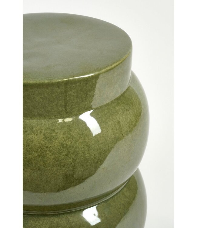 Bijzettafel Donkerbruin 1Keramisch