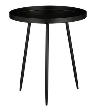 Mica Decorations Bijzettafel Zwart 1Ijzer
