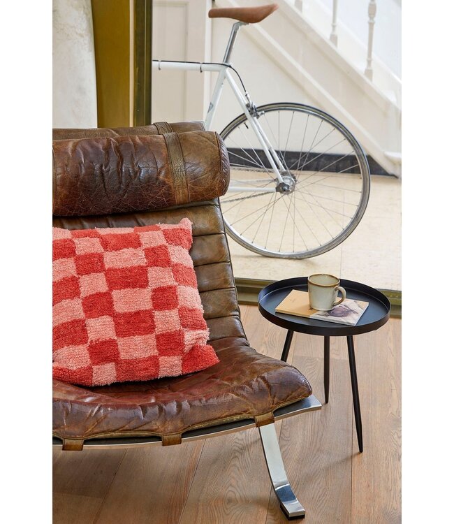 Bijzettafel Zwart 1Ijzer