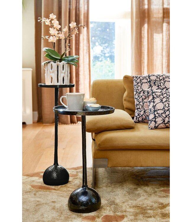 Bijzettafel Zwart 1Aluminium