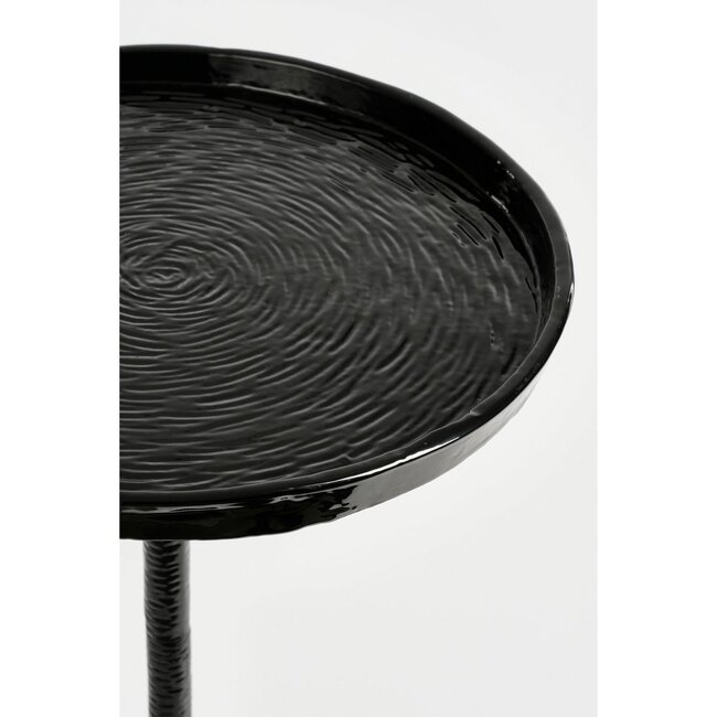 Mica Decorations Colin Aluminium Side Table - Black