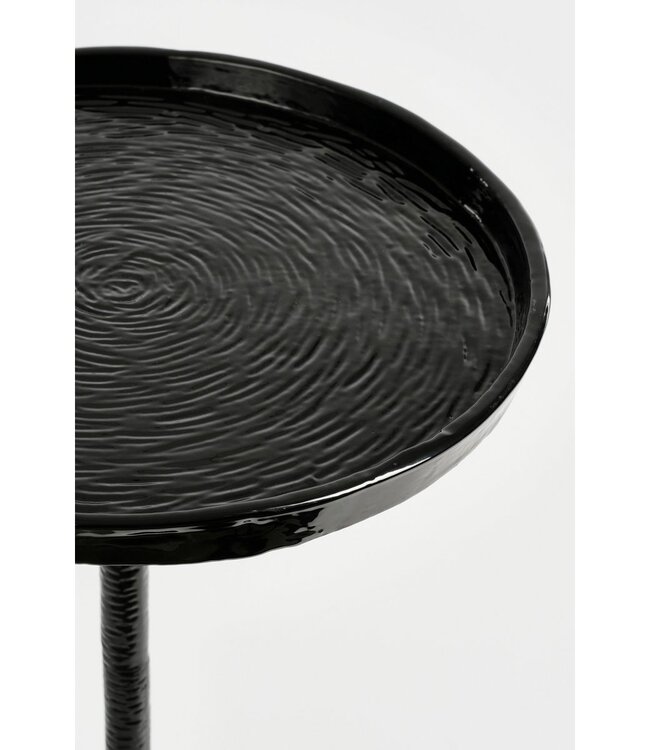 Bijzettafel Zwart 1Aluminium