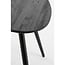 Mica Decorations Jailey Beistelltische aus Teakholz - Schwarz - 2er-Set