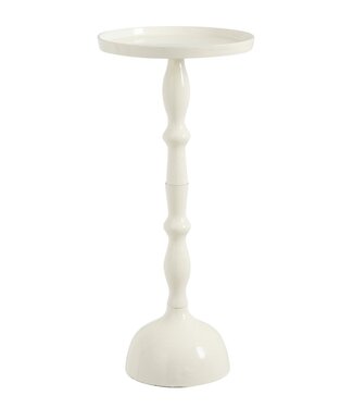 Mica Decorations Bijzettafel Gebroken wit 1Aluminium