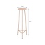 Mica Decorations Adine Iron Plant Table - Light Pink - H120 × Ø35 cm