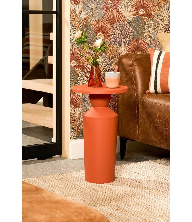 Bijzettafel Oranje 1Ijzer