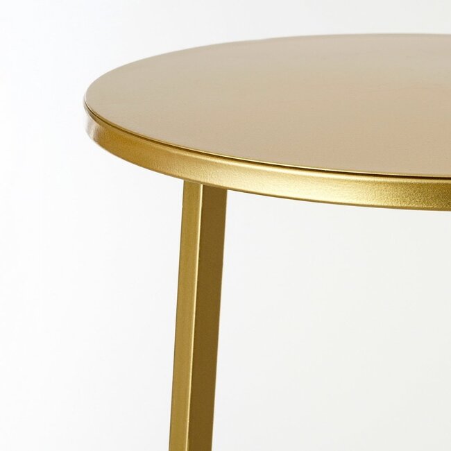 Mica Decorations Adine Iron Plant Table - Gold - H120 cm