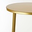 Mica Decorations Adine Pflanzentisch aus Eisen - Gold - H120 cm
