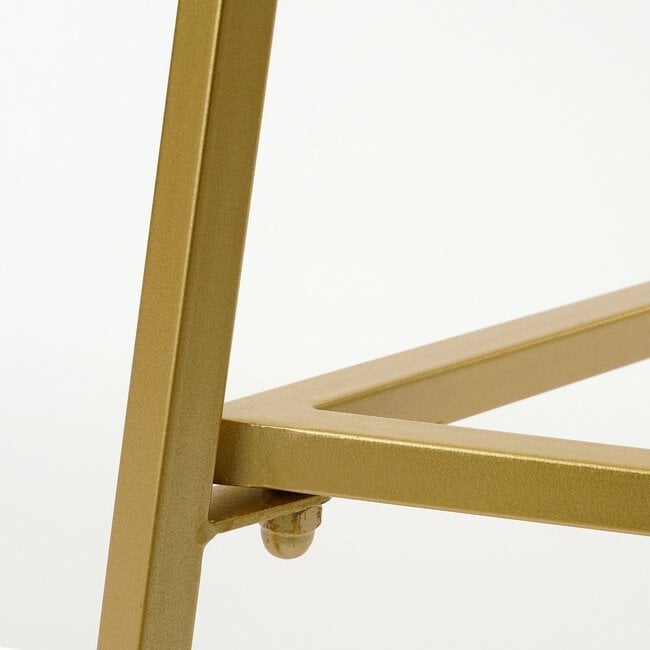 Mica Decorations Adine Iron Plant Table - Gold - H120 cm